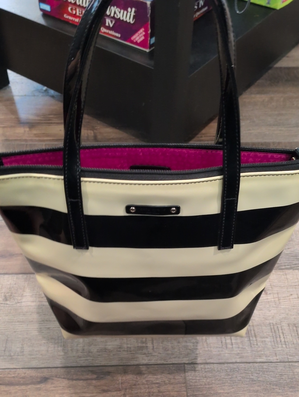 Kate Spade Penn Valley "Sophie" Striped Tote Bag